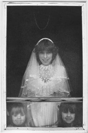 Jayne Grube on her Wedding Day, Jo Daviess County, Illinois, from the Farm Families Project